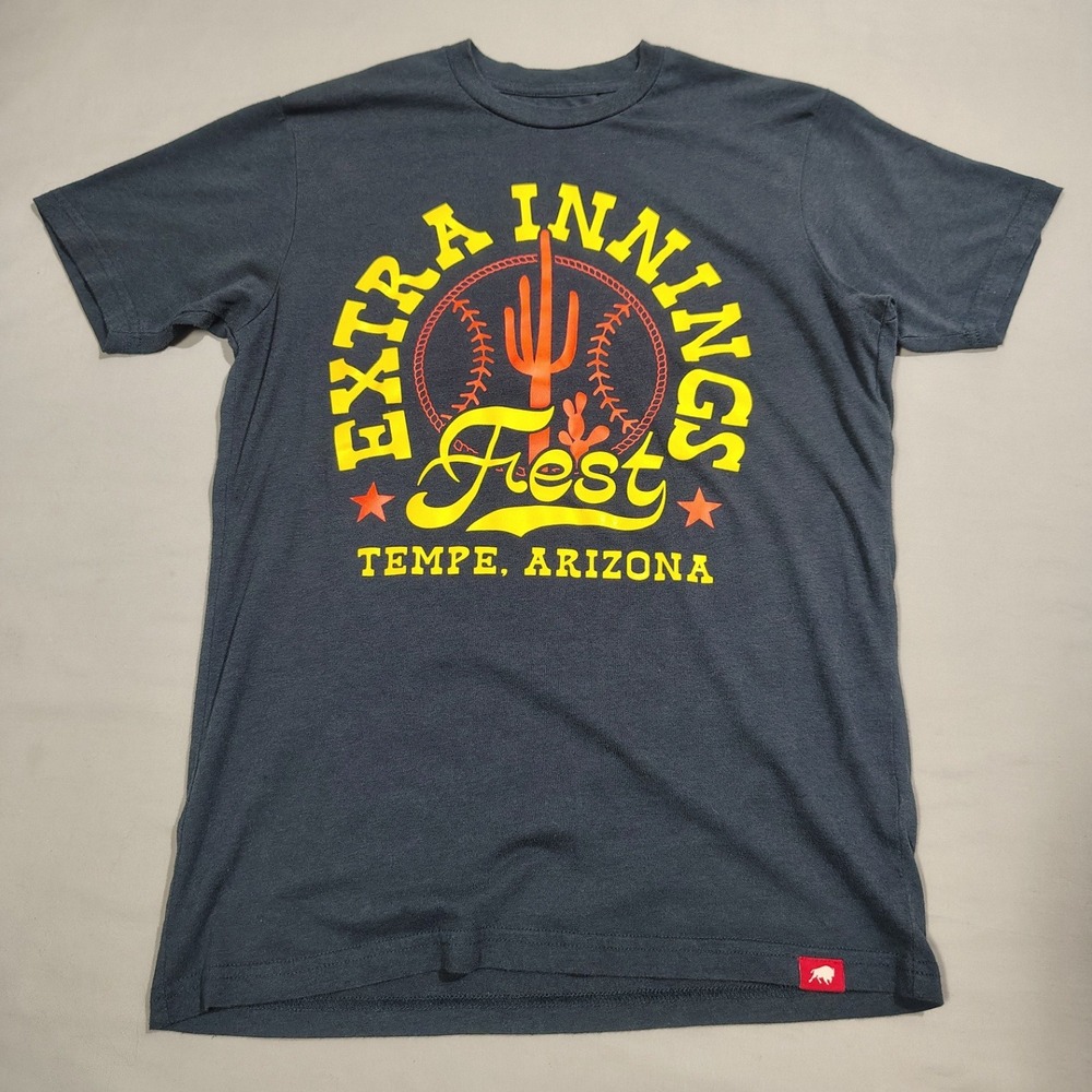 Chris Stapleton Shirt Mens Small Blue Extra Innings Fest 2024 Concert Sportiqe